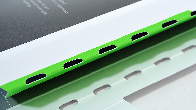 Wickelverpackung Close Up