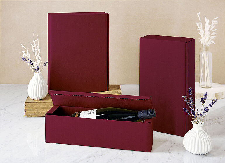 Weinpräsentkarton PURE line Bordeaux