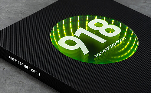 Leuchtendes Magazincover