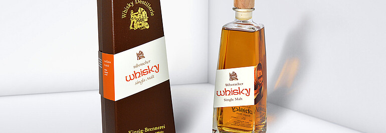 Verpackung für Brosamer-Whisky