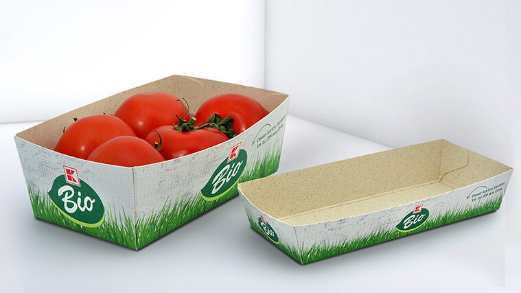 Kaufland Schalen aus Graskarton Karl Knauer