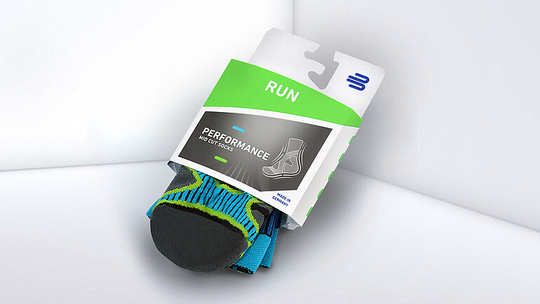 Wickelverpackung für Bauerfeind