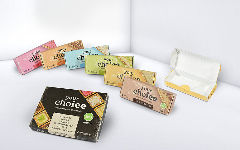 Vegane Eispralinen von PlantUp Vegane Eispralinen von PlantUp