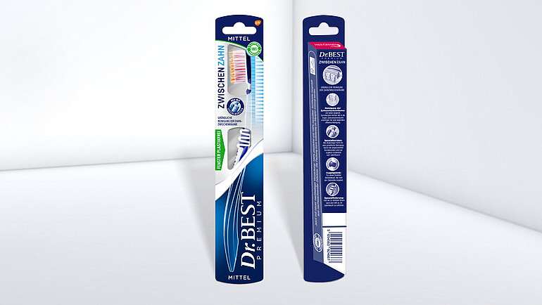 Plastikfreie Zahnbürstenverpackung