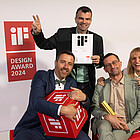 Karl Knauer bei der Preisverleihung des iF Design Awards in Berlin