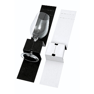 Gläser-Wendeeinlage Schwarz-Weiß