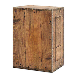 Weinpräsentkarton Holzkiste Rustikal