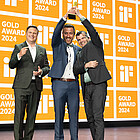 Karl Knauer bei der iF Design Award Preisverleihung in Berlin