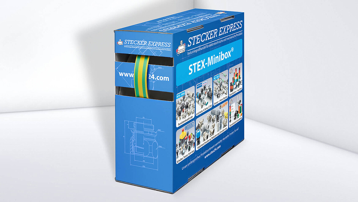 Verpackung aus kaschierter Wellpappe