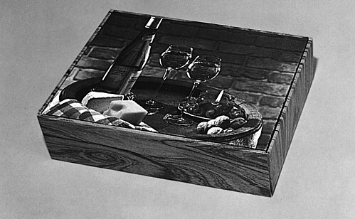 Erste Präsentverpackung