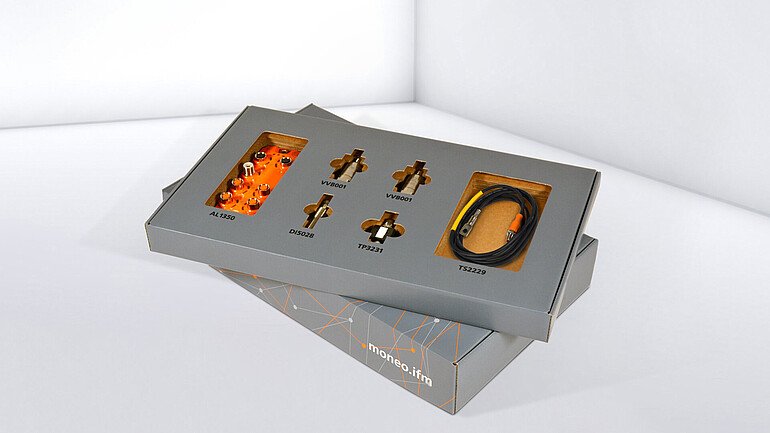 Einlage der Verpackung