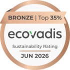 EcoVadis-Bronzemedaille 2026 für die Karl Knauer-Gruppe, © EcoVadis
