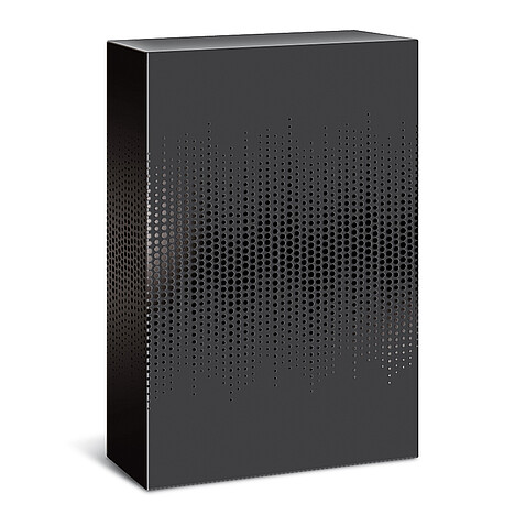 Weinfaltschachtel Black Magic in schwarz