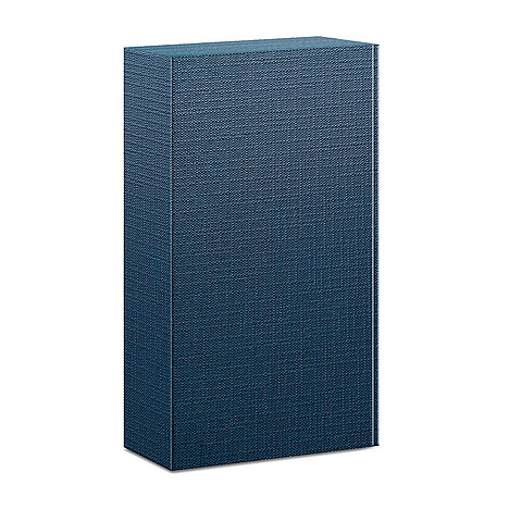 Weinpräsentkarton Struktura VITA Dunkelblau